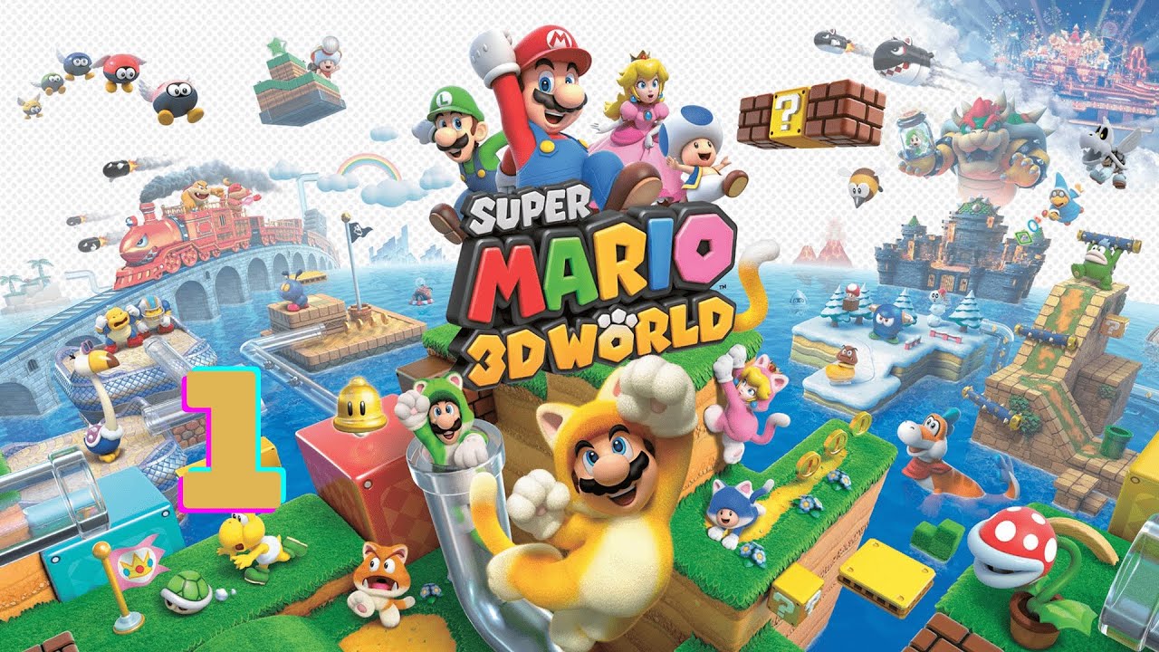 Super Mario 3D World #1 | Erstes Video und die erste Welt!
