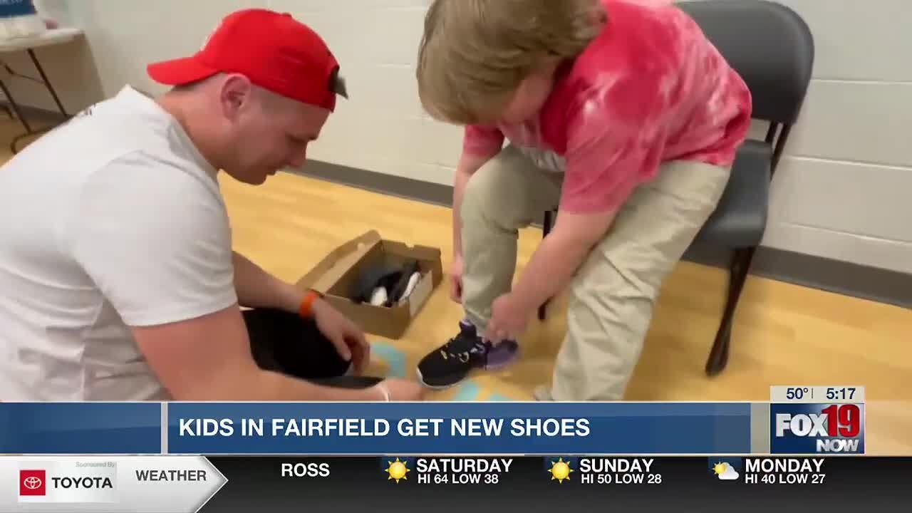 Event helps Fairfield kids lace up new shoes