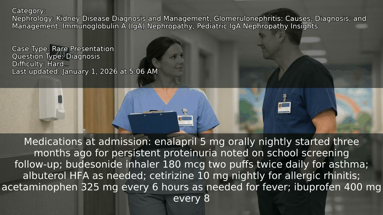 Pediatric IgA Nephropathy Insights, Immunoglobulin A (IgA) Nephropathy, Glomerulonephritis: Causes,