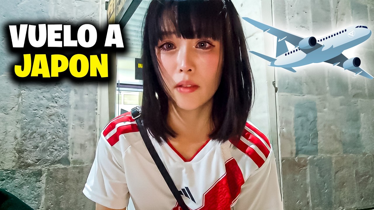 NANATTY LLEGA al AEROPUERTO para VIAJAR a JAPON