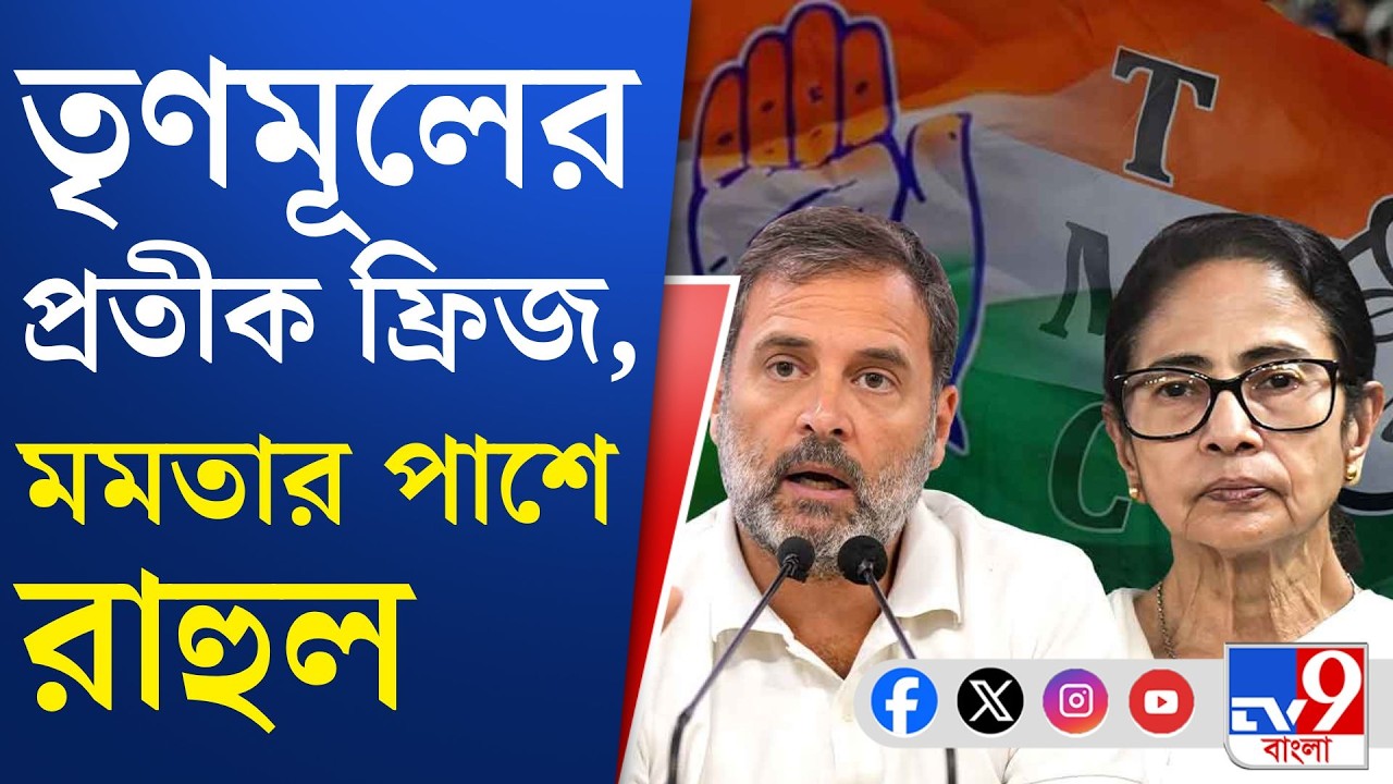 Mamata Banerjee, Rahul Gandhi, Symbol Contro: প্রতীক বিতর্কে বদলাচ্ছে মমতা-রাহুল সমীকরণ? | #TV9Cut
