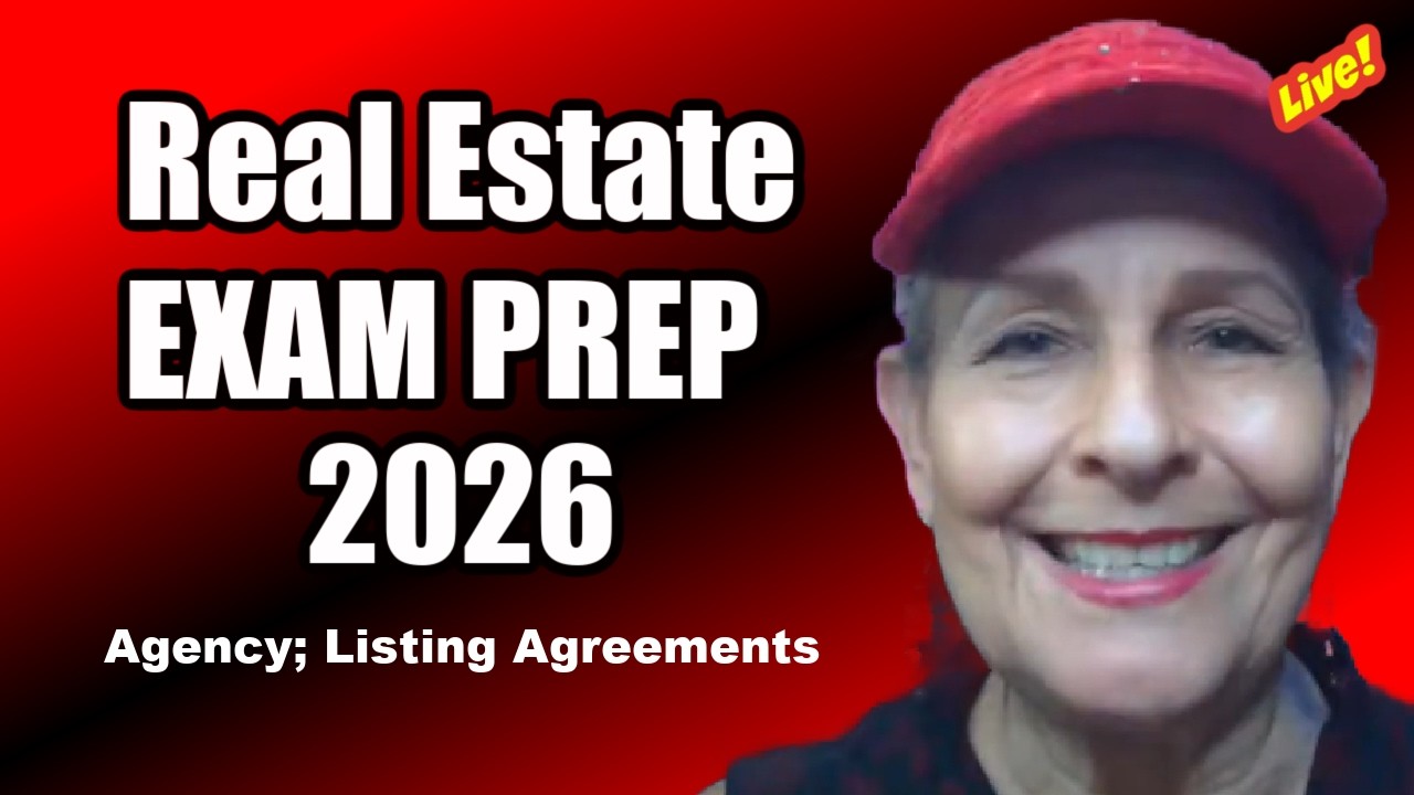 2026 Real Estate National Questions | 21- Agency & Listing Agreements