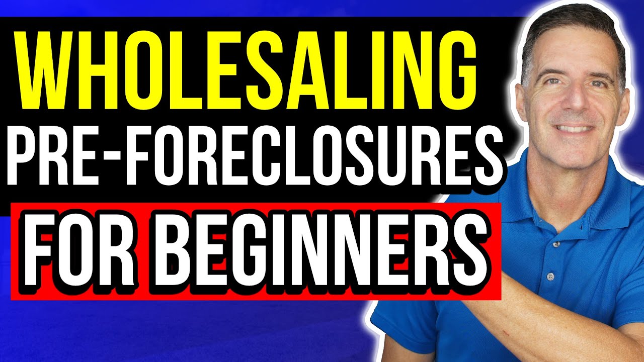 How to Find & Start Wholesaling Pre-Foreclosure Homes