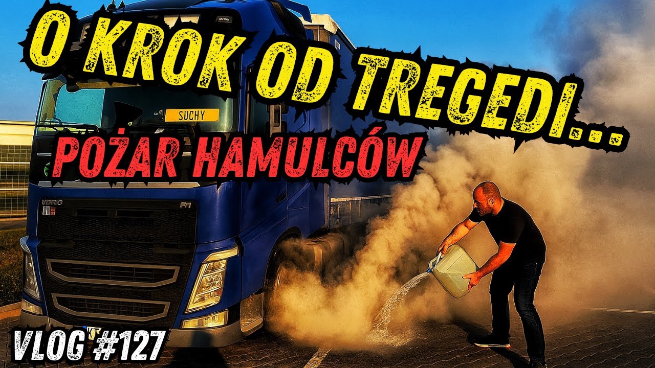 O KROK OD TRAGEDII..😱 POŻAR HAMULCA 🔥 CIĘŻKI TYDZIEŃ 😩