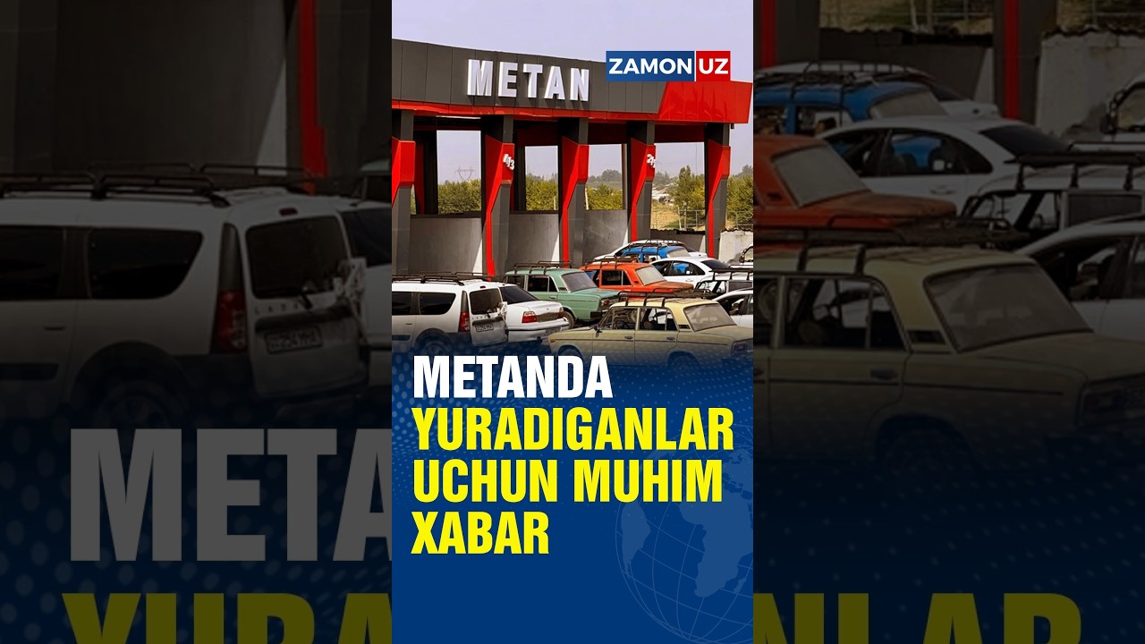 Metanda yuradiganlar uchun muhim xabar