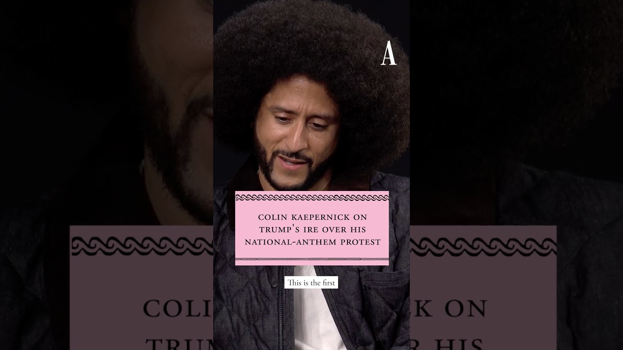 Colin Kaepernick on Trump's ire over his national-anthem protest