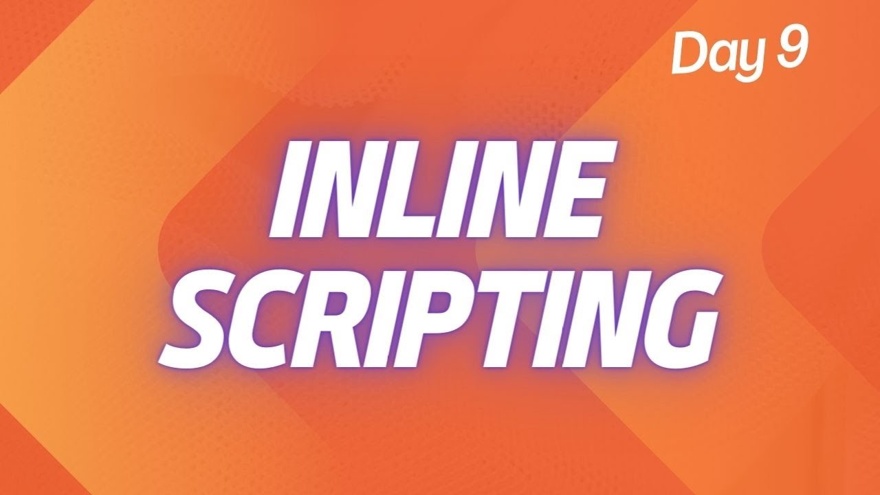D9 - Inline Scripting - Flow Designer
