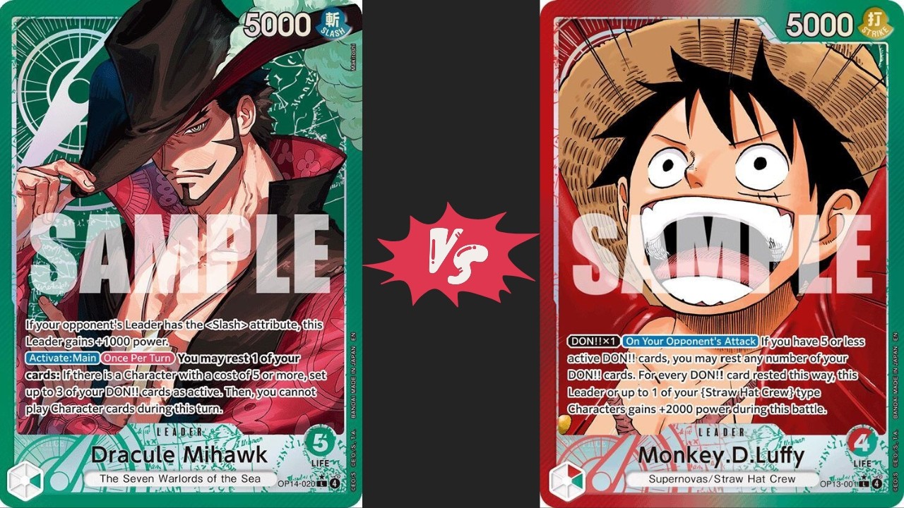 OP14/EB04 BAM Locals G Mihawk v RG Luffy Round 2