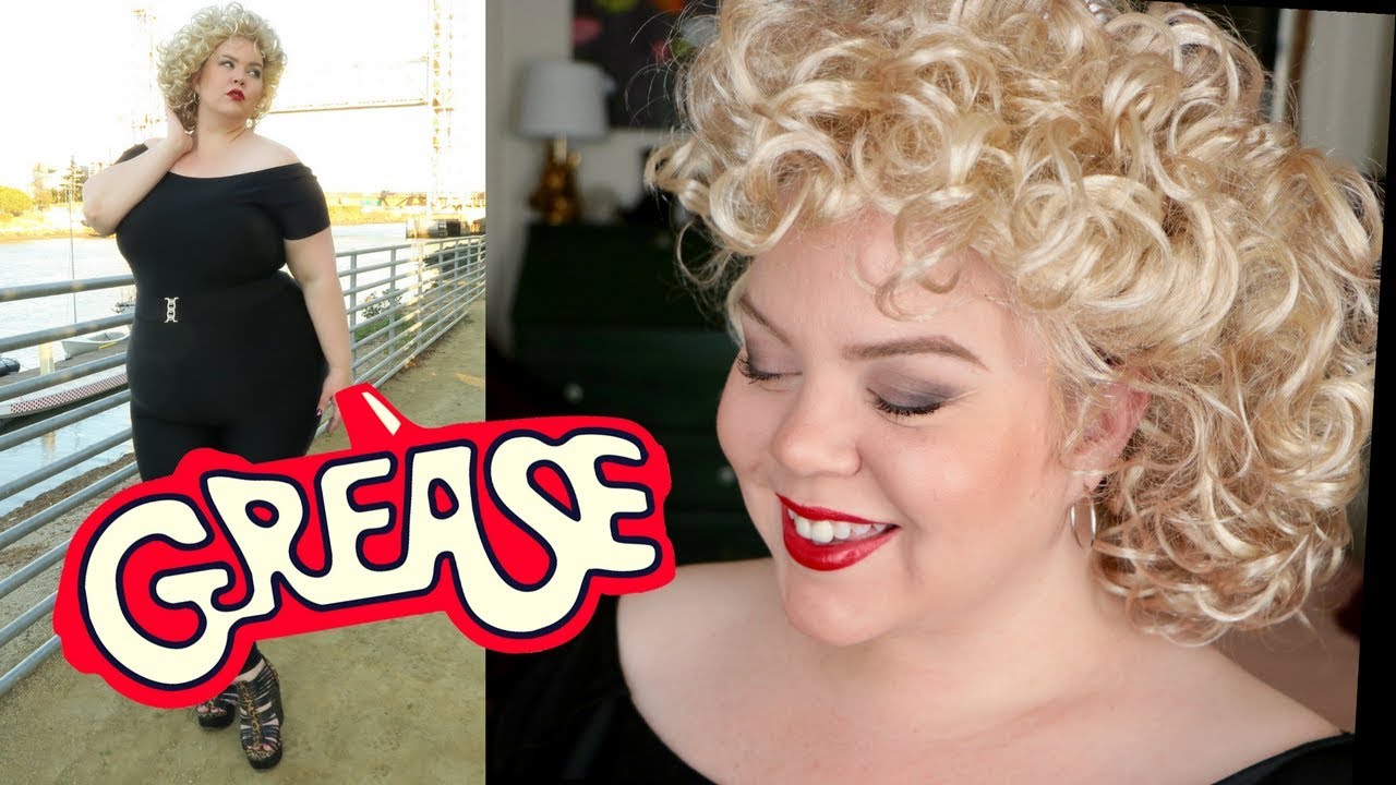 BAD SANDY FROM GREASE Pink Lady Costume Makeup | vintageortacky