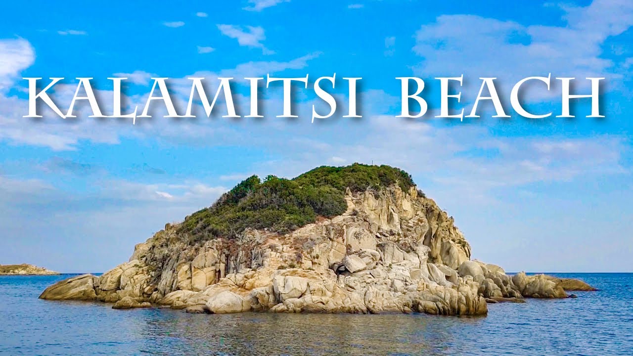 Kalamitsi beach on Sithonia Greece