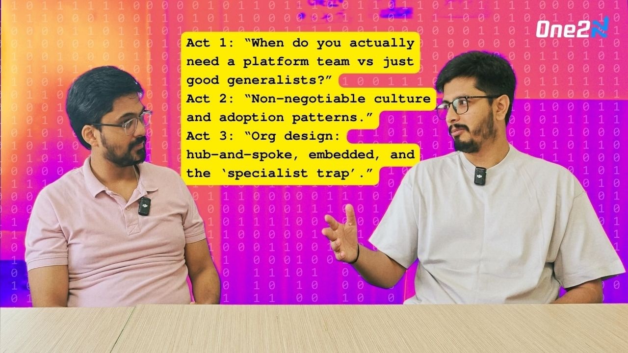 Platform Engineering Strategy: Scaling from 5 to 500 Engineers | One2N Bits Ep. 6