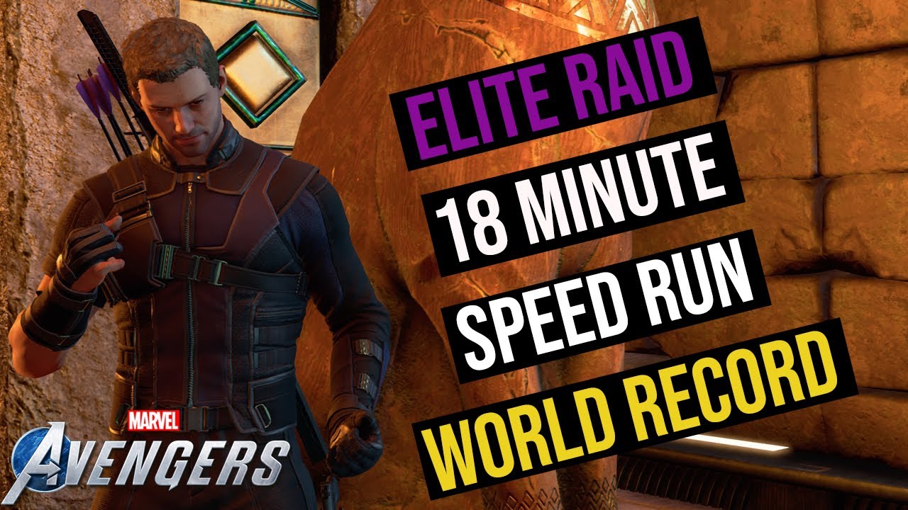 Marvel's Avengers - Elite Discordant Sound Raid 2.0 (World Fastest Speed Run - 18 Mins)
