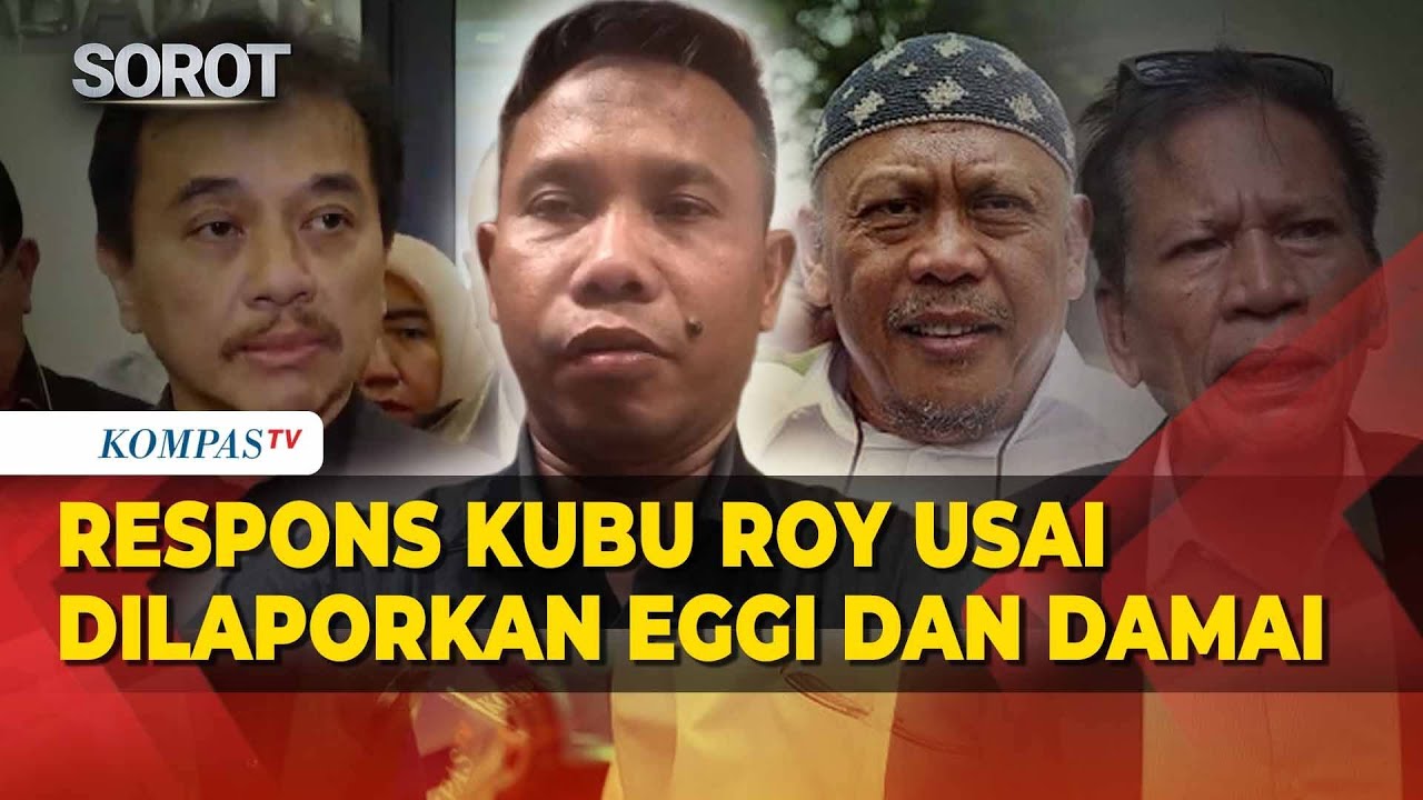 Respons Kubu Roy usai Dilaporkan Eggi dan Damai ke Polda Metro Jaya