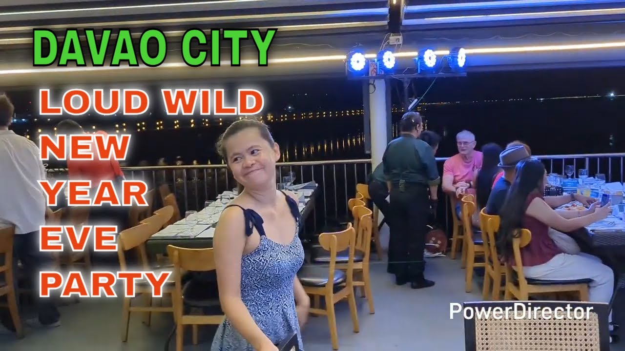 Life Vlog 610 // БУРНАЯ ГРОМКАЯ НОВОГОДНЯЯ ВЕЧЕРИНКА В САДУ BAzy, ДАВАО-СИТИ