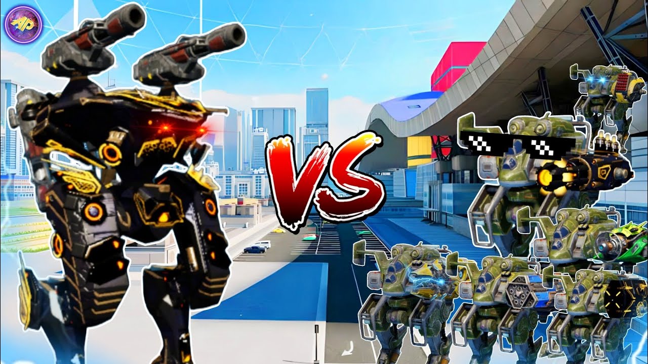 🔥 1vs6 ULTIMATE AO MING VS COSSACKS ARMY TITAN BOSS FIGHT SKIRMISH CONCEPT || WAR ROBOTS ||