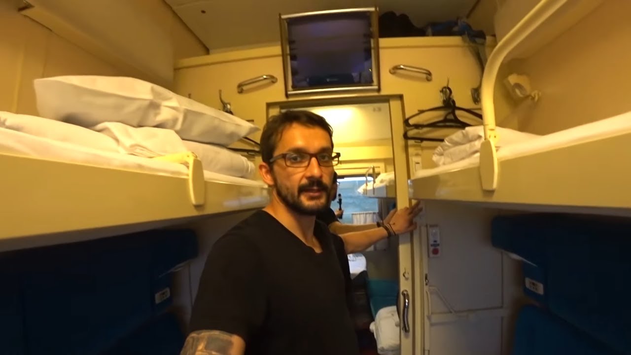 Así es viajar en un tren ruso nocturno 🇷🇺