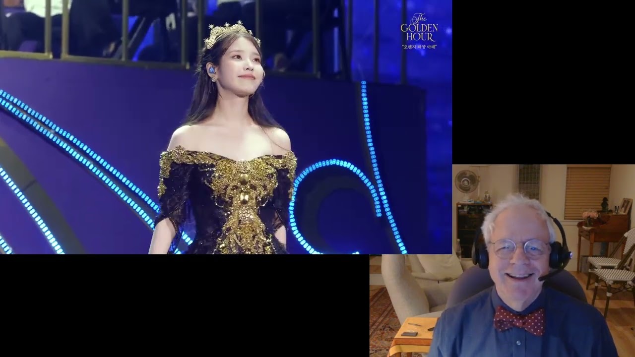 Reaction to [IU] '아이와 나의 바다(My sea)' Live Clip (2022 IU Concert 'The Golden Hour : 오렌지 태양 아래')