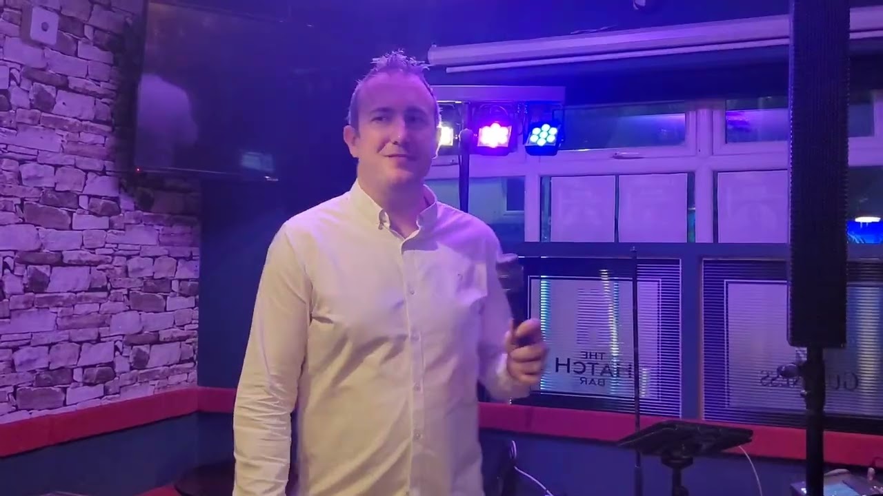 Matthew McManus singing Hills of Donegal in The Hatch Bar Ardee - 22nd February 2026
