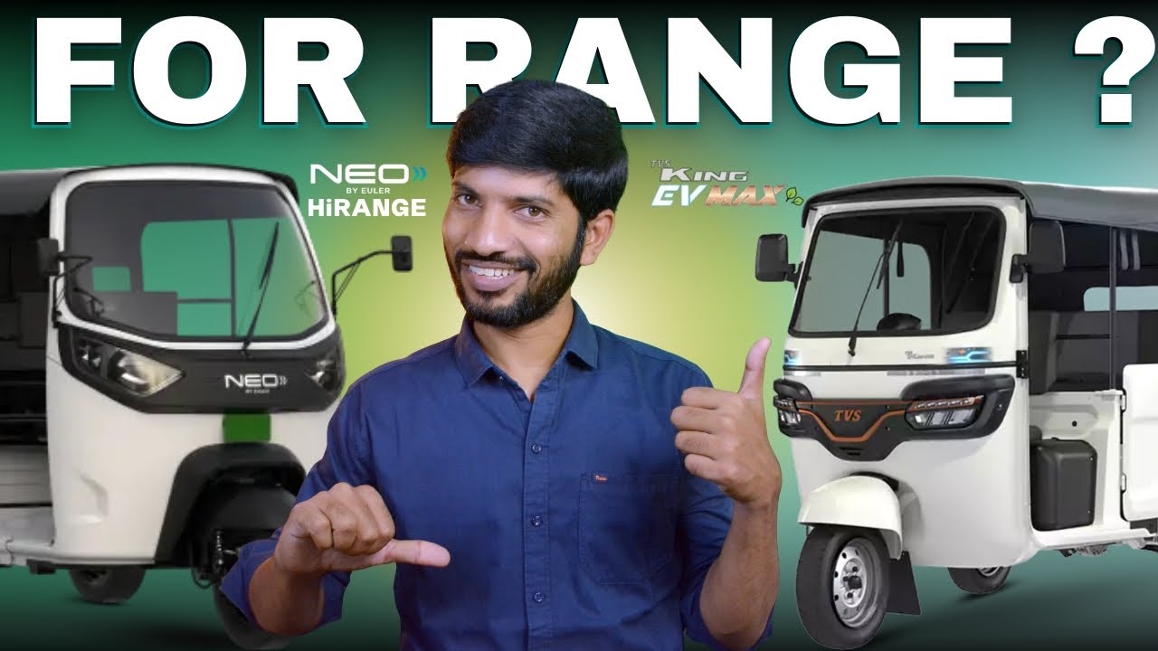 NEO HiRange vs TVS King EV MAX 🔥 Best Electric Auto Rickshaw for Maximum Earnings?