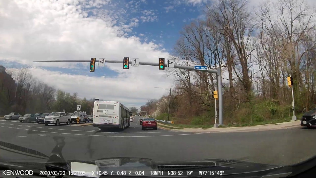 Kenwood - DRV-A601W Dashcam sample video