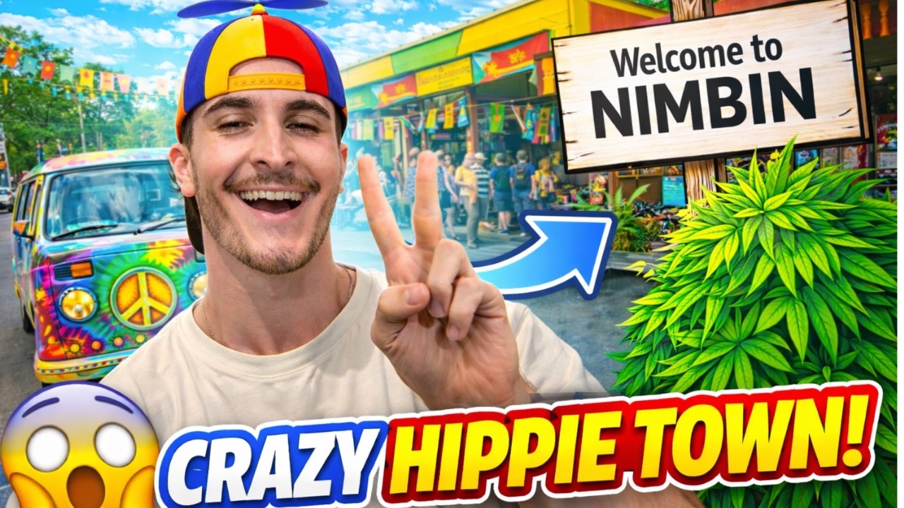 Exploring The Hippie Capital of Australia! - Nimbin Propeller Perspective