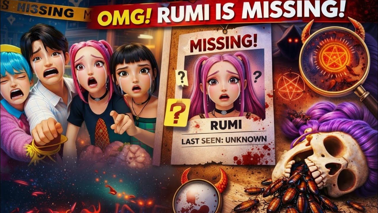 😱 RUMI IS MISSING! 🔎 | K-Pop Demon Hunters Murder Mystery