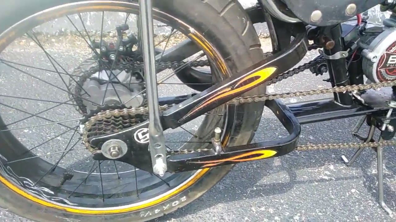 100cc 2-stroke reverse cylinder