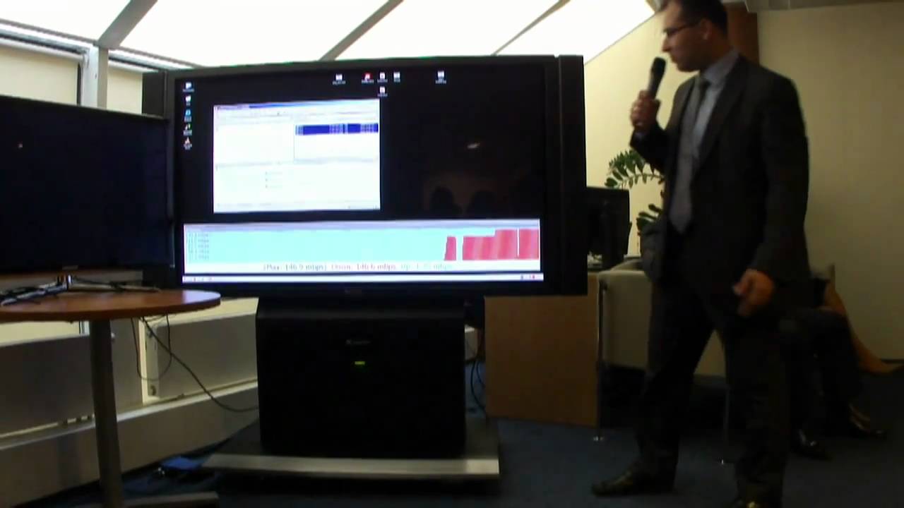 LTE 1800 MHz - demo 4G - MOBYLAND, CenterNet - 09.2010 - Warsaw, Poland