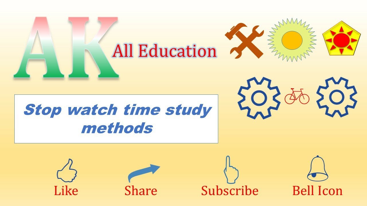 Stop Watch Time Study Method full detail in hindi
