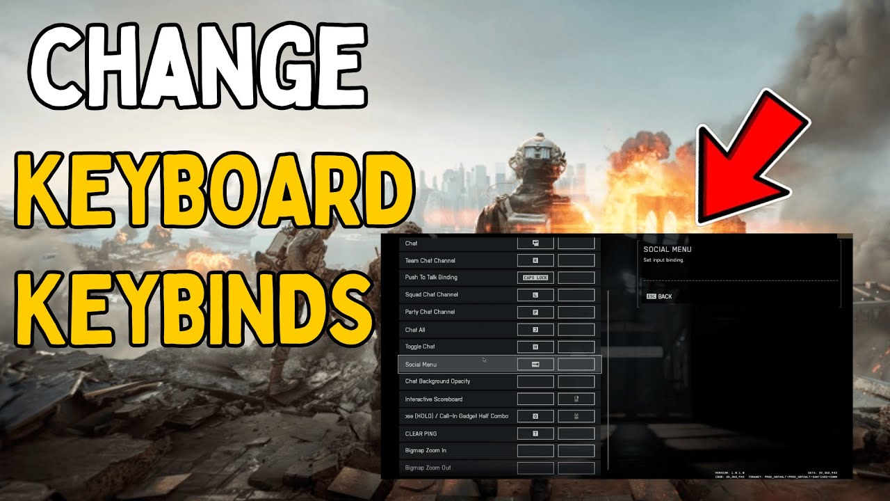 Battlefield 6 HOW TO CHANGE KEYBOARD KEYBINDS