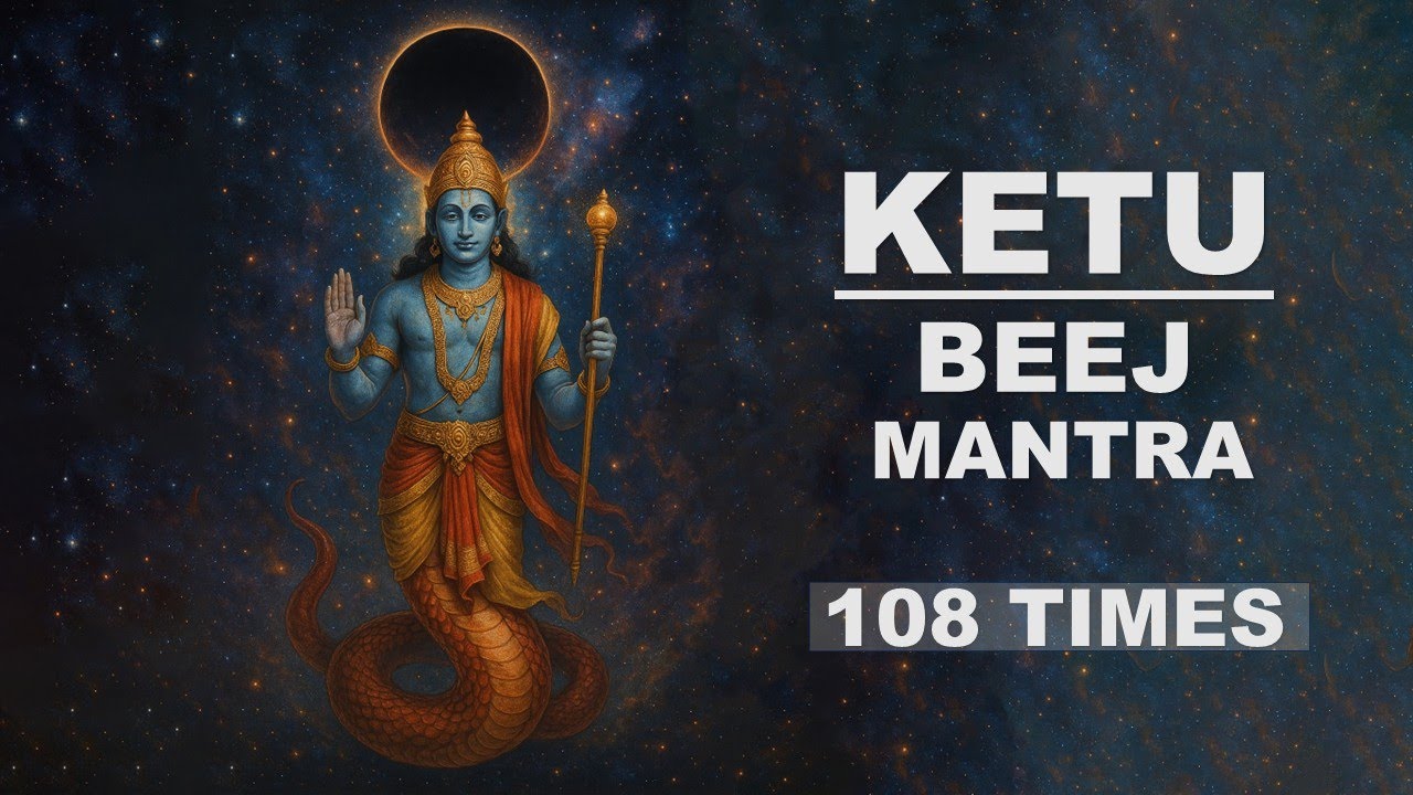 Om Kem Ketave Namah Chant for PEACE & SPRIRITUAL POWER | KETU Beej Mantra | 108 Times #ketu #mantra
