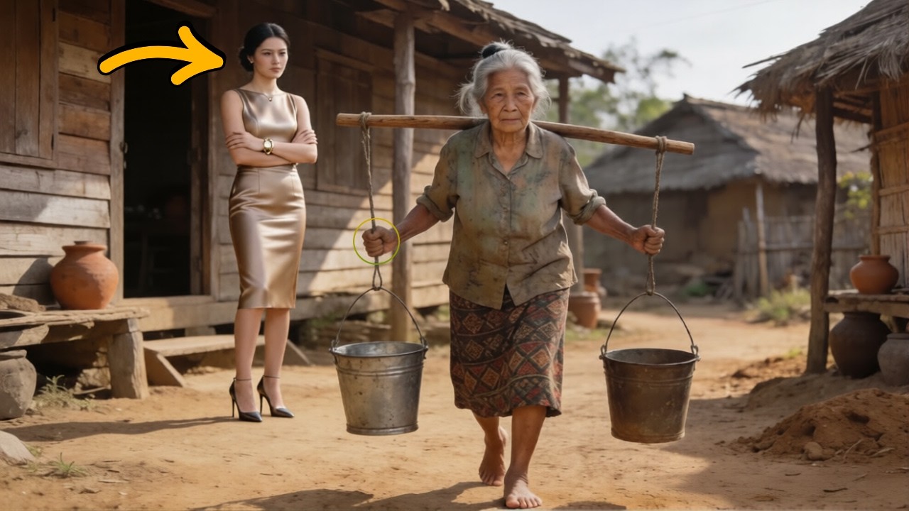 MENANTU MEMAKSA IBU MERTUA MENGANGKUT AIR DEMI SESUAP NASI, TAK DISANGKA SETELAH SANG ANAKNYA TAU..