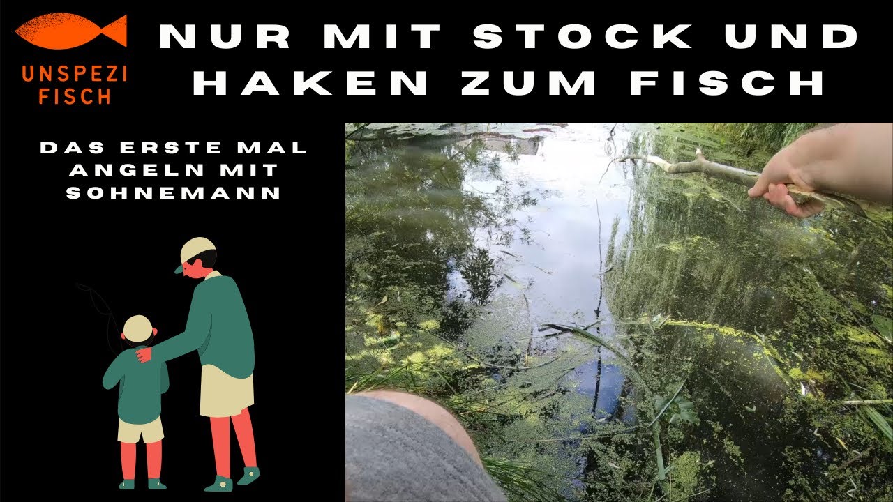 0€ Budget! Nur mit Stock und Haken zum Fisch!