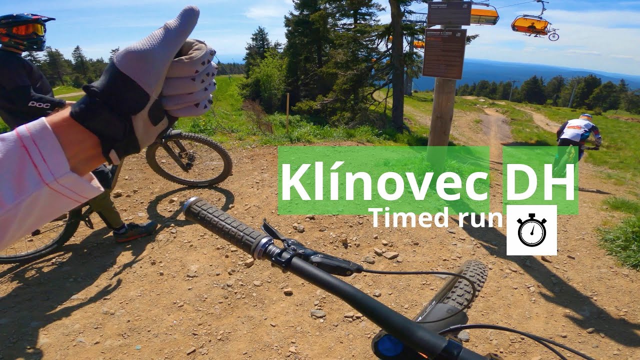 DH Klínovec /// TIMED RUN /// celá trať v kuse /// GOPRO 8