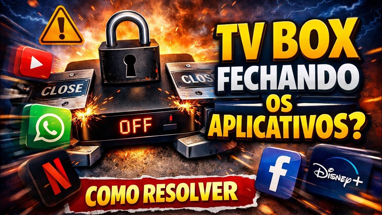 TV box com aplicativo fechando do nada, resolvido! 2024