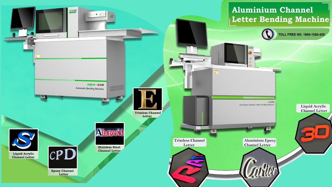 Dobosen A130 Aluminium Channel Letter Bending Machine | DBX-A130 Letter Bending Machine