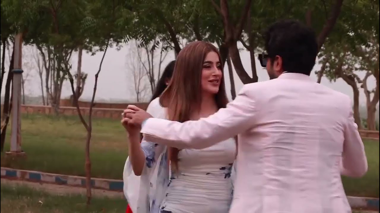 Blind Love Drama Ost Shoot BTS Video Umar Alam Zoya Khan