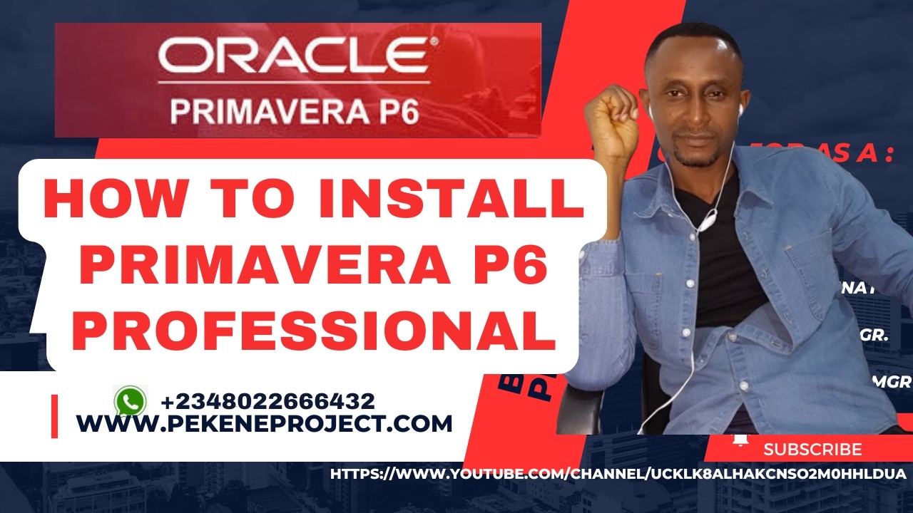 Primavera P6 Professional Installation - For Project Scheduling & Planning