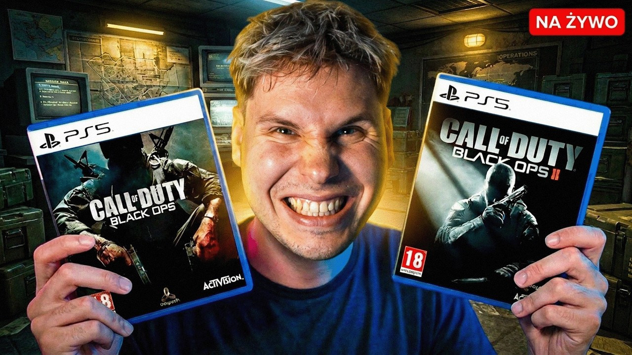🔴 NA ŻYWO: AAAA!! DODALI STARE BLACK OPS NA PLAYSTATION 5!!!