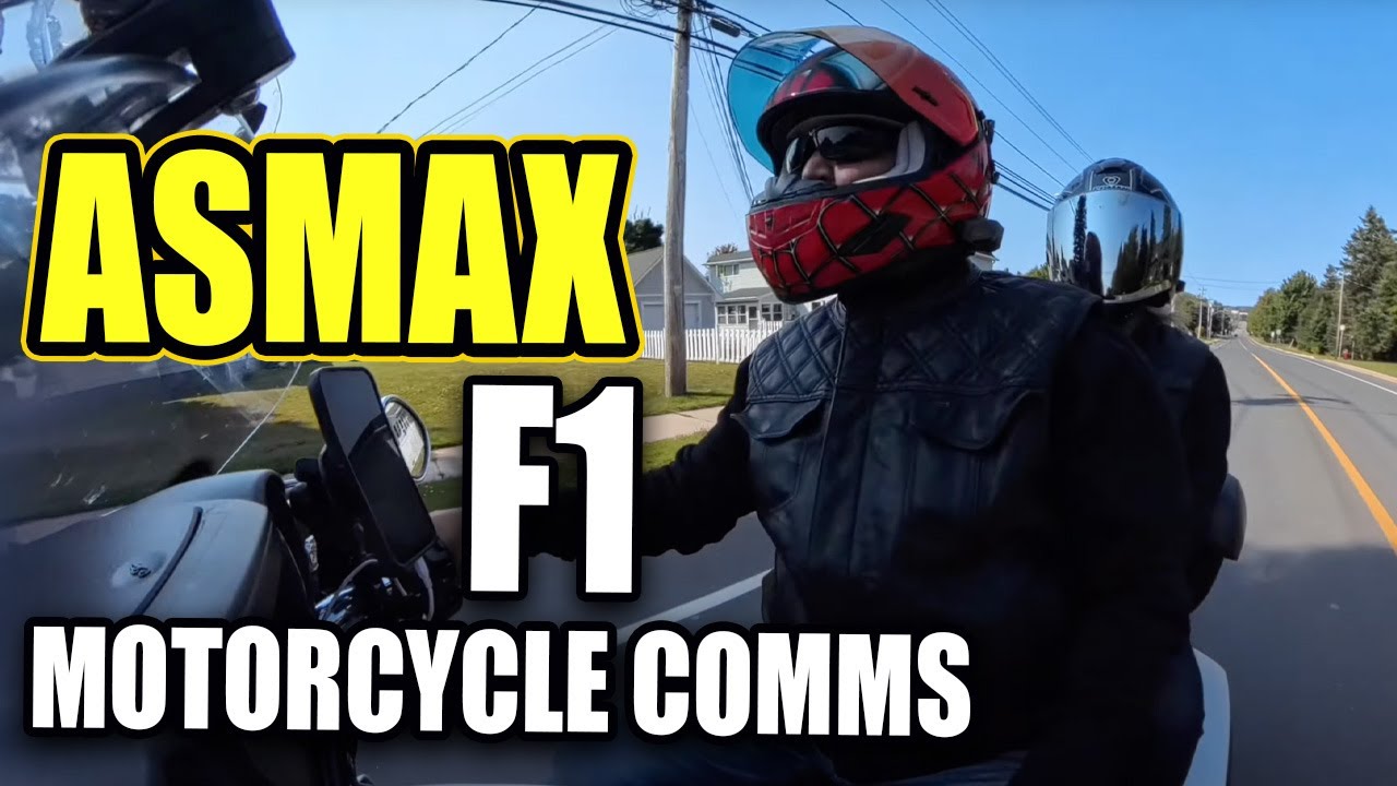 Bluetooth-гарнитура для мотоцикла ASMAX F1: распаковка и подробный обзор