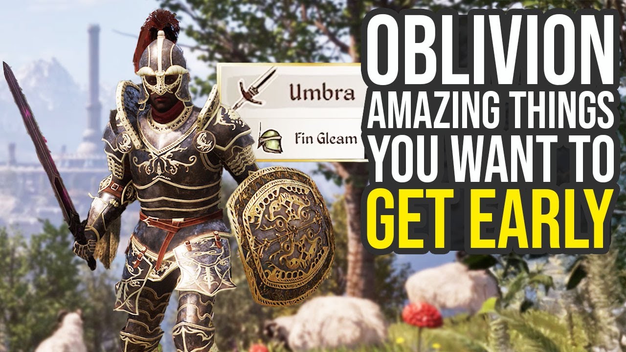 Amazing Things You Want To Get Early In Elder Scrolls Oblivion Remastered... (Oblivion Tips)