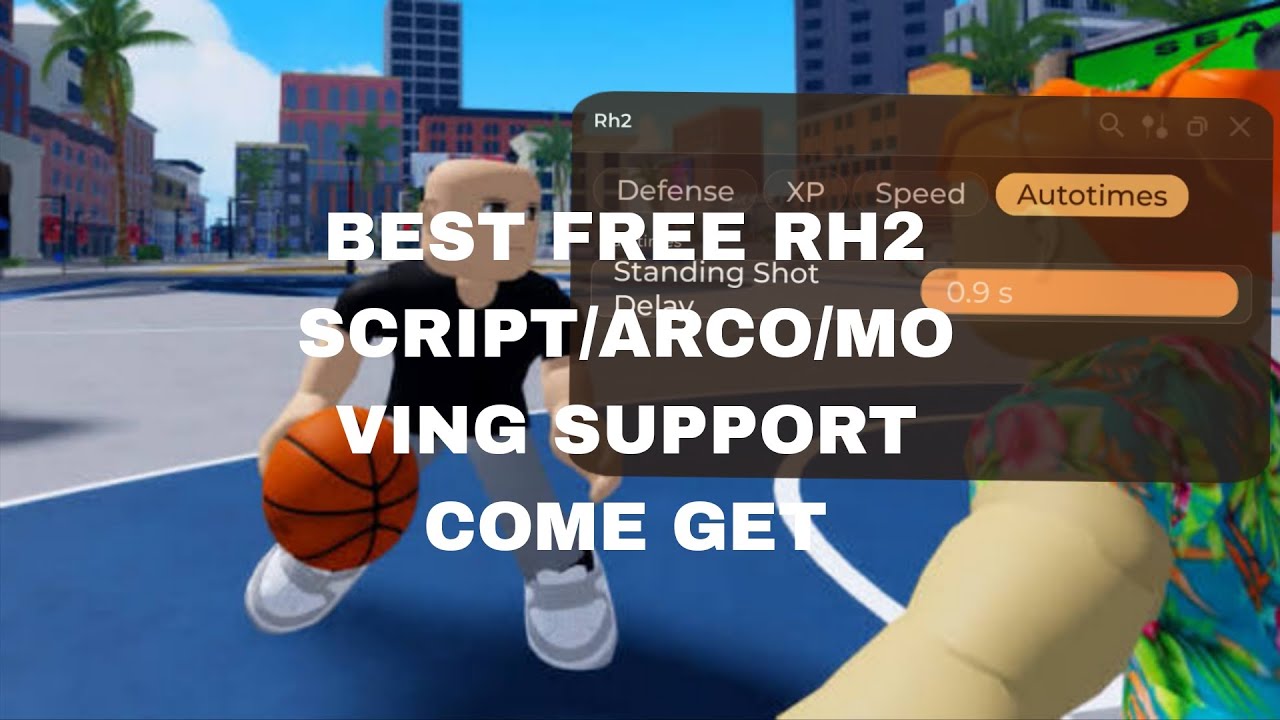 FREE RH2 SCRIPT | AUTO GUARD + AUTOTIME + MOVING SHOTS