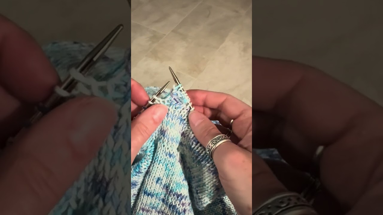 How to Cast-on a 6-stitch I-cord Bind-off