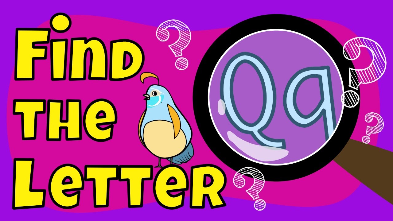 Alphabet Games | Find the Letter Q