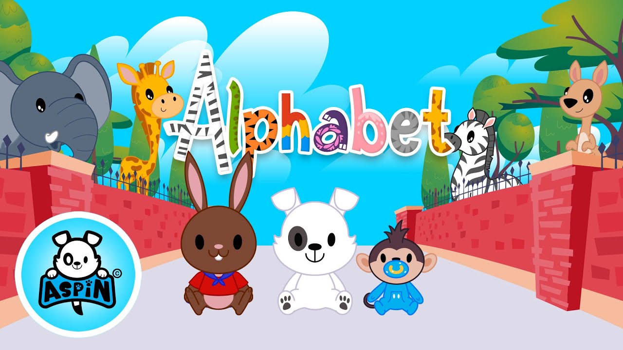 Alphabet | Aspin And Friends Nursery Rhymes & Kids Songs