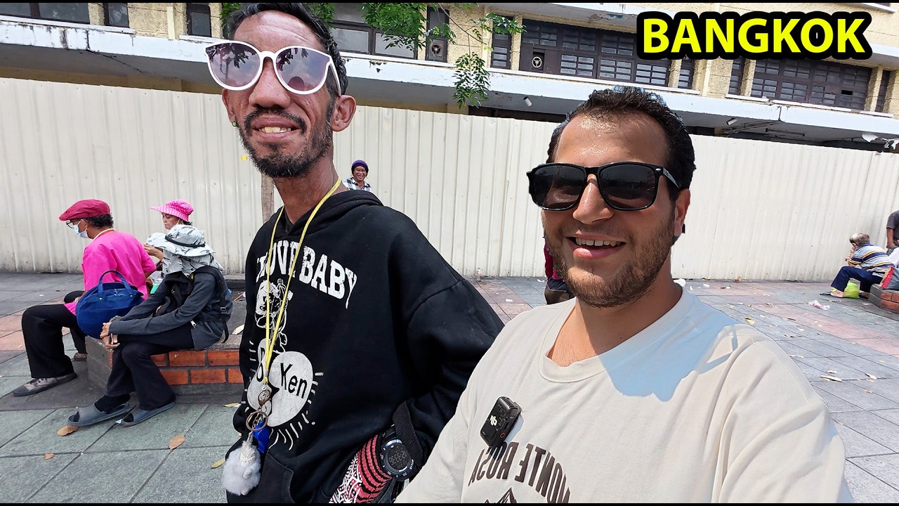 Bangkok’ta Sırt Çantalıların ve Evsizlerin Buluşma Noktasına Geldim 🇹🇭