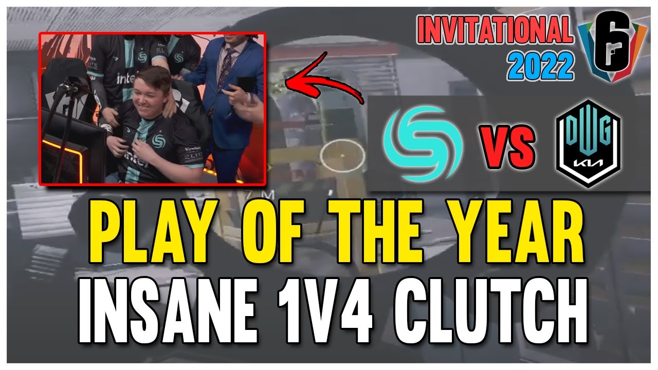 THE PLAY OF THE YEAR! INSANE 1v4 CLUTCH FROM KANZEN - R6 SIX INVITATIONAL 2022 | BEST OF SIEGE