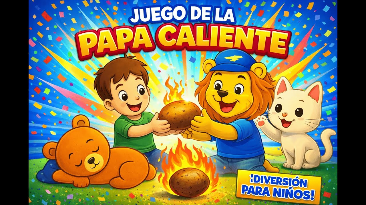 JUGAMOS A LA PAPA CALIENTE | Juego Clásico para Niños 🧸🎵
