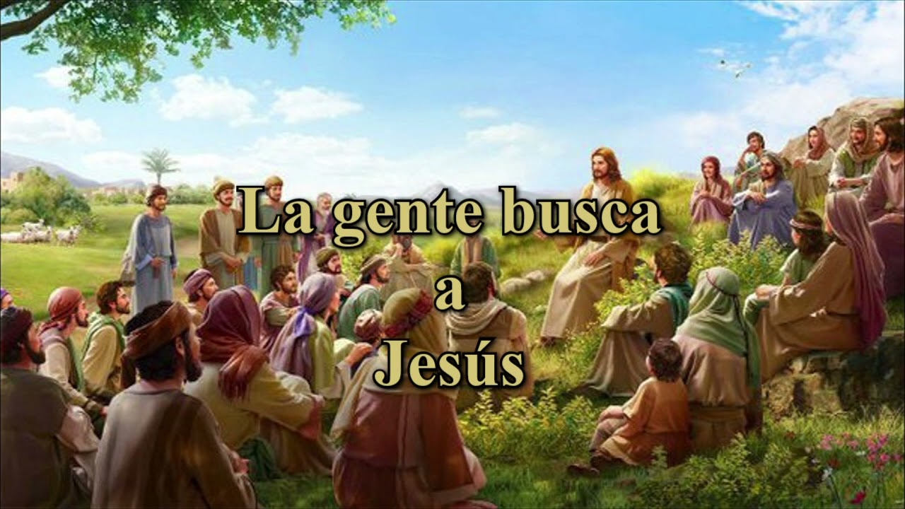 La gente busca a Jesús (Conjunto del NOA)