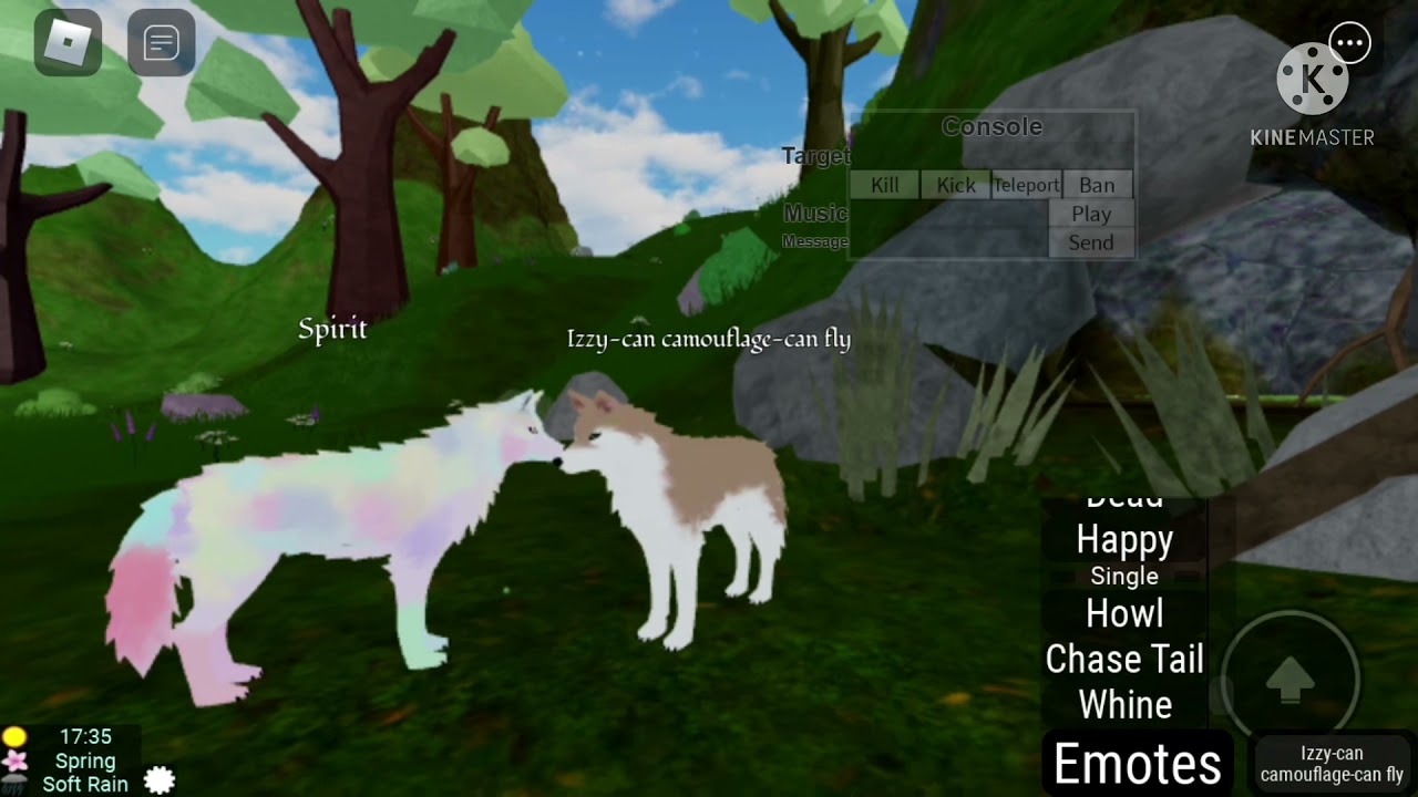 Wolf role play (With Spirit) Happy Remembrance Day ((QoL) Forgotten Worlds (Roblox))